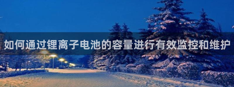 okpay钱包是干嘛的合法吗：如何通过锂离子电池的容量进行有效监控和维护